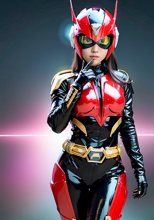 [Stable Diffusion] alguna pose Obra maestra cuerpo completo Female Kamen Rider After Transformation Female Kamen Rider After Transformation [Realista]