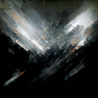 pintura al óleo, abstracte