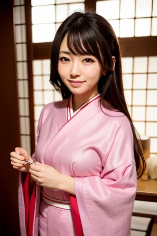japonés, mujer hermosa